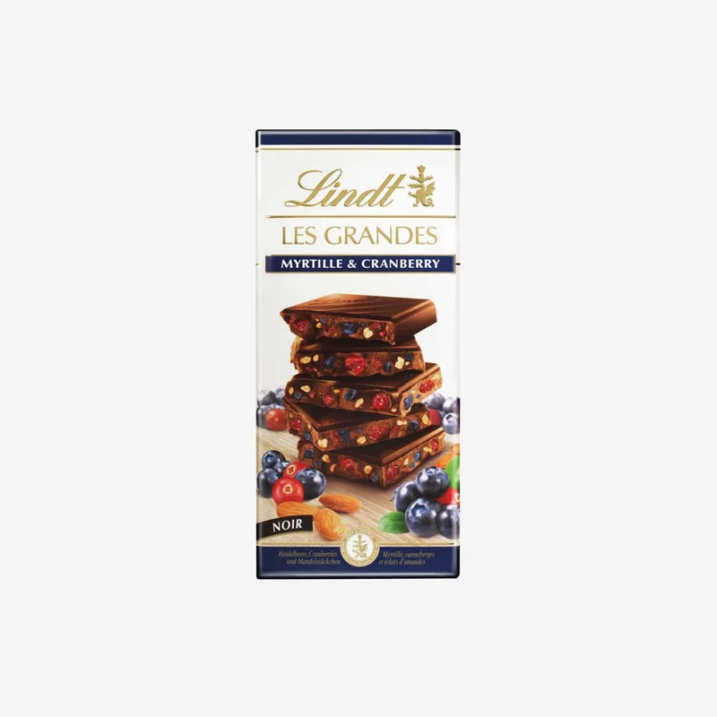 Tavoletta Les Grandes Fondente Mirtilli