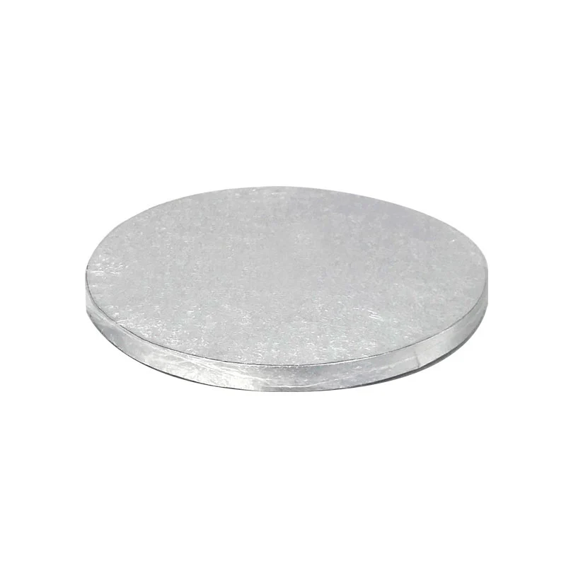 BASE DE TARTA REDONDA PLATEADA Ø 40CM H 1.2CM