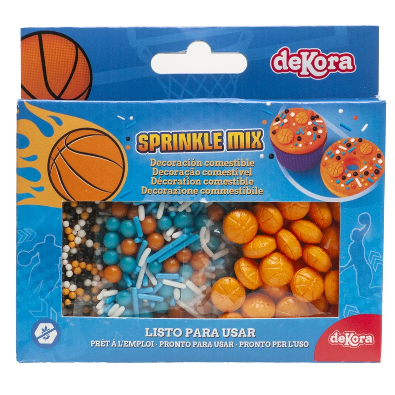 SPRINKLE MIX BALONCESTO 70G (3X23.3G)