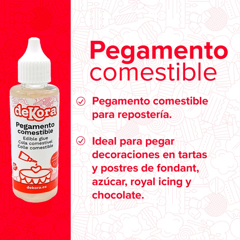 PEGAMENTO COMESTIBLE CAJA 9 BOTES X 60GR