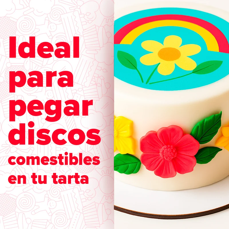 PEGAMENTO COMESTIBLE CAJA 9 BOTES X 60GR