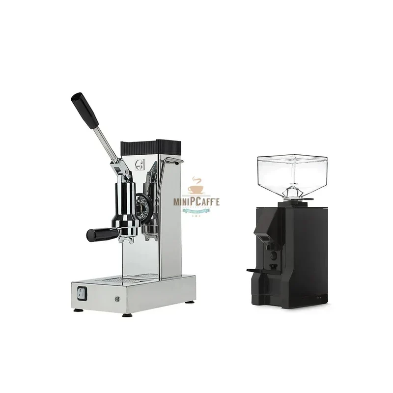 Pontevecchio Export Chrome with Eureka Manuale Grinder