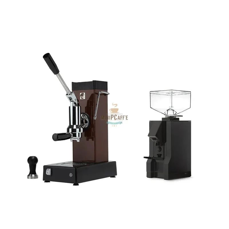 Pontevecchio Export Brown with Eureka Manuale Grinder