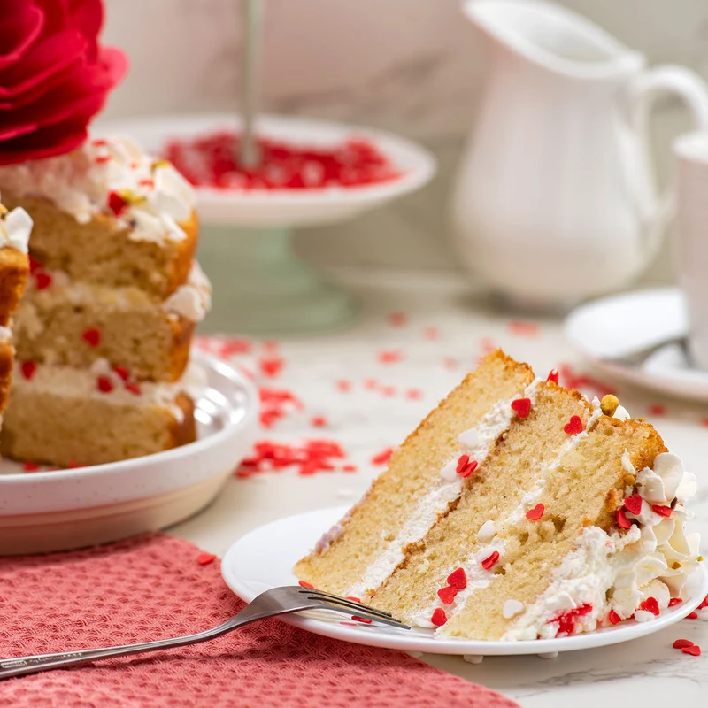 SPRINKLE MIX CORAZONES ROJOS Y BLANCOS 100GR