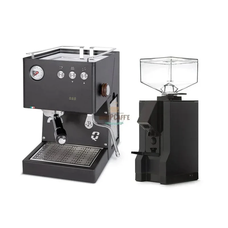 QuickMill Pop Espresso Machine with Eureka Mignon Manuale
