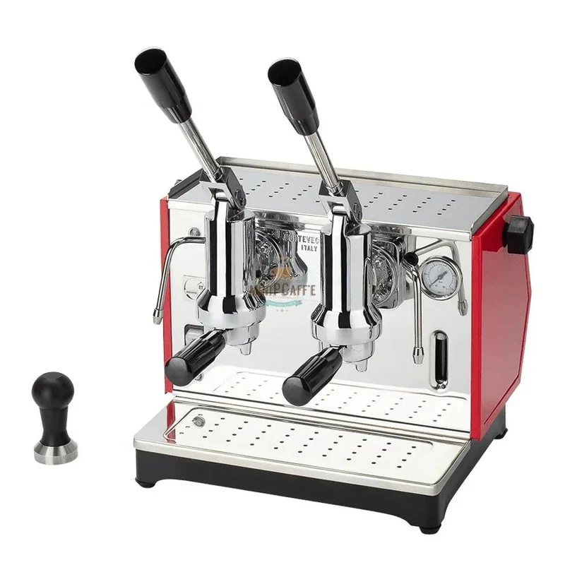 Pontevecchio Lusso 2 Groups Espresso Machine Red