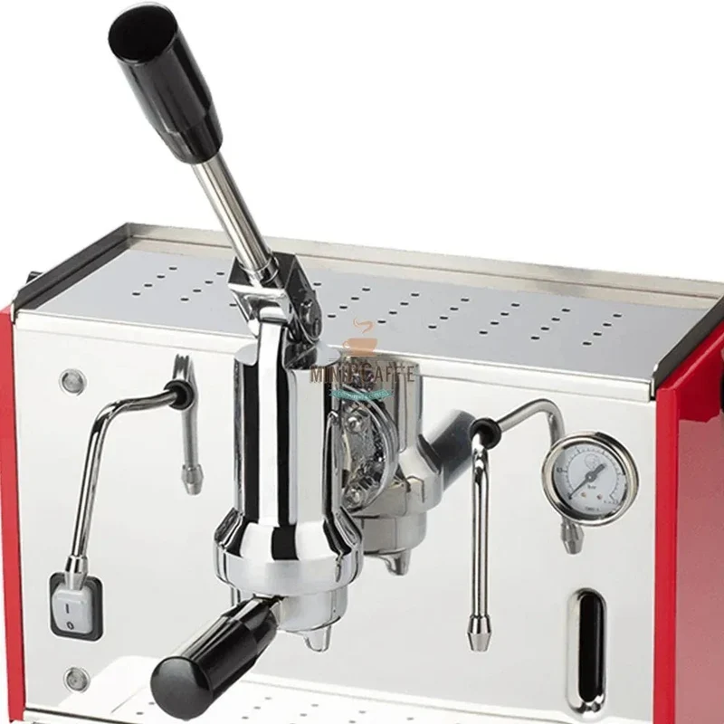 Pontevecchio Lusso Red Lever Espresso Machine