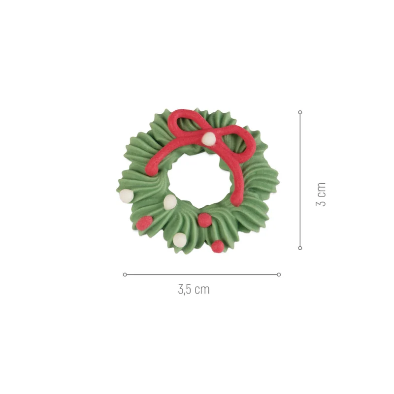 DECORACIÓN DE AZÚCAR NAVIDAD 8 DISEÑOS