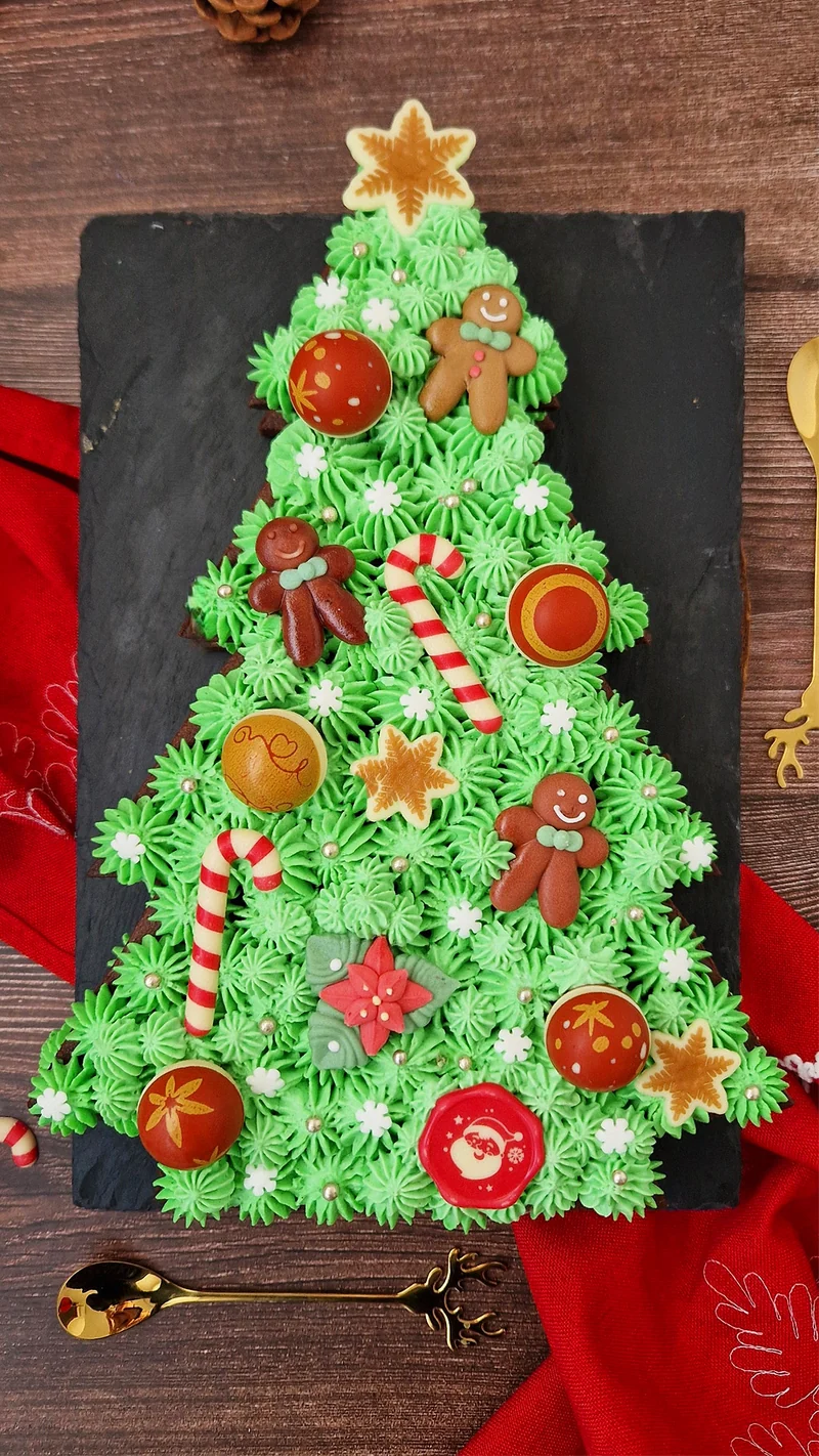DECORACIÓN DE AZÚCAR NAVIDAD 8 DISEÑOS