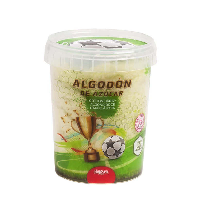 ALGODÓN DE AZÚCAR CON STICKER FÚTBOL 30GR