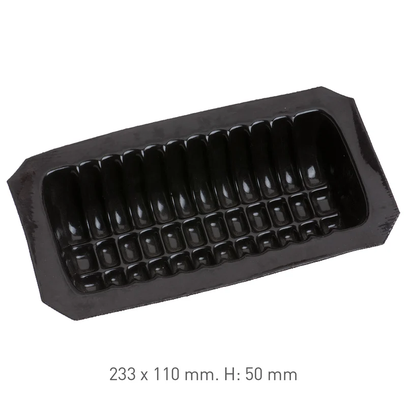 MOLDE SILICONA CAKE ACANALADO 110X233MM H 50MM Vol 78CL