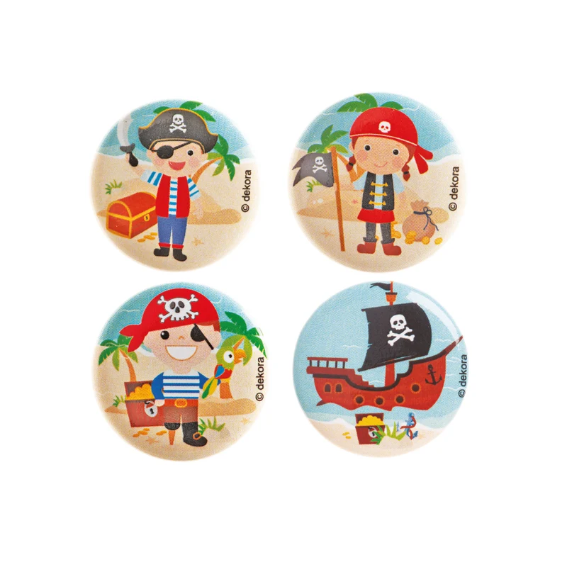 FIGURAS PARA ROSCÓN CHAPAS PIRATAS 3~3.5CM