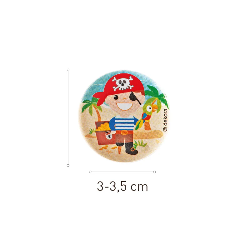 FIGURAS PARA ROSCÓN CHAPAS PIRATAS 3~3.5CM