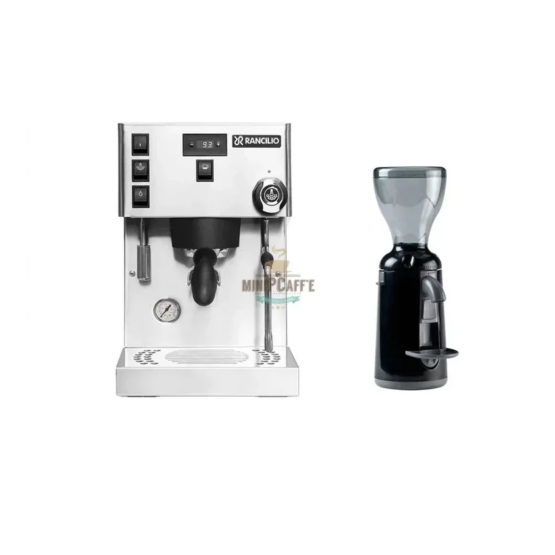 Rancilio Silvia Pro X with Nuova Simonelli Grinta Grinder