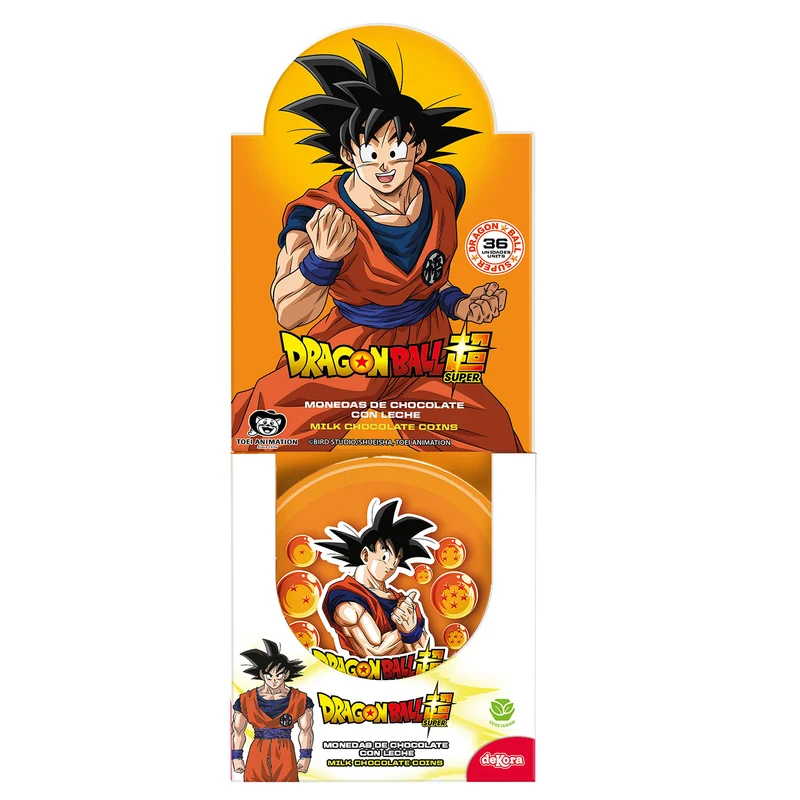 MONEDAS CHOCOLATE DRAGON BALL 26GR