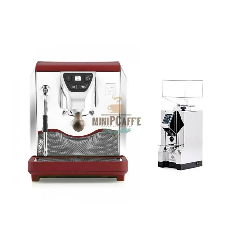 Nuova Simonelli OSCAR Mood Red with Eureka Specialita Grinder