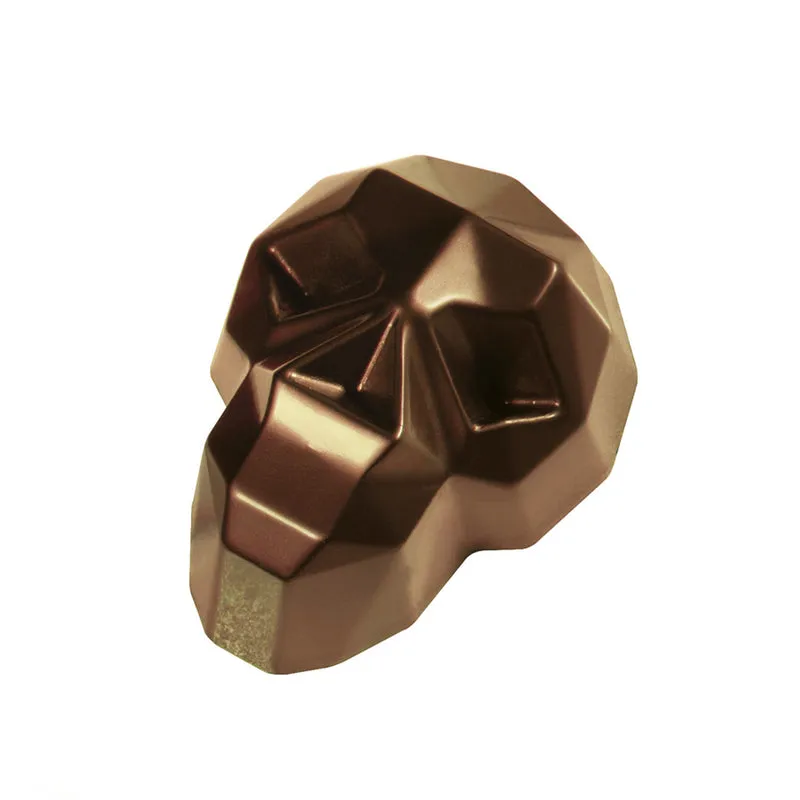 MOLDE POLICARBONATO CALAVERA DIAMANTE 37X28 H18MM | 20U