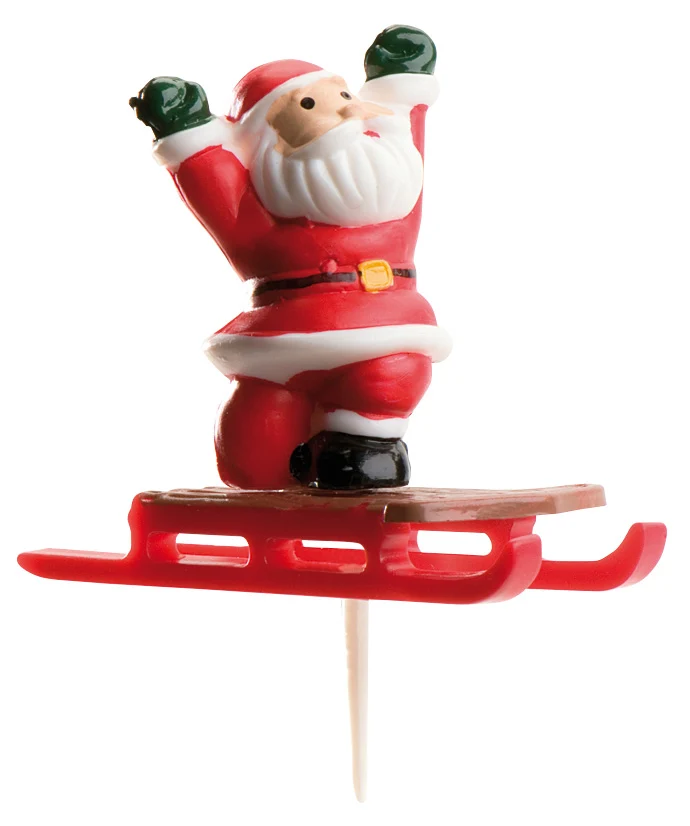 SURT. PAPA NOEL CON TRINEO 6-6,5CM