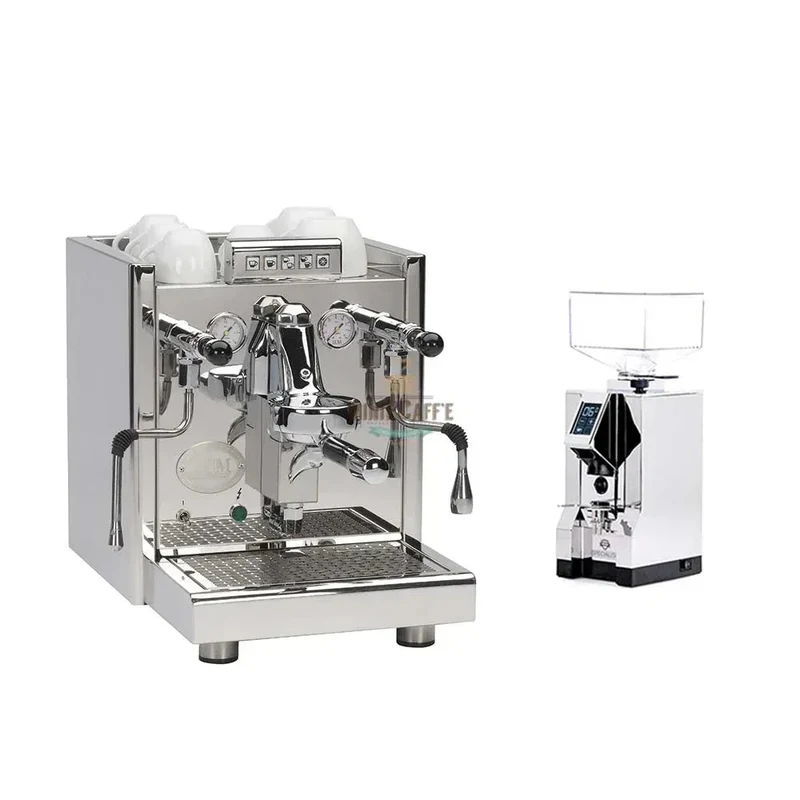 ECM Elektronika II Profi with Eureka Specialita Grinder