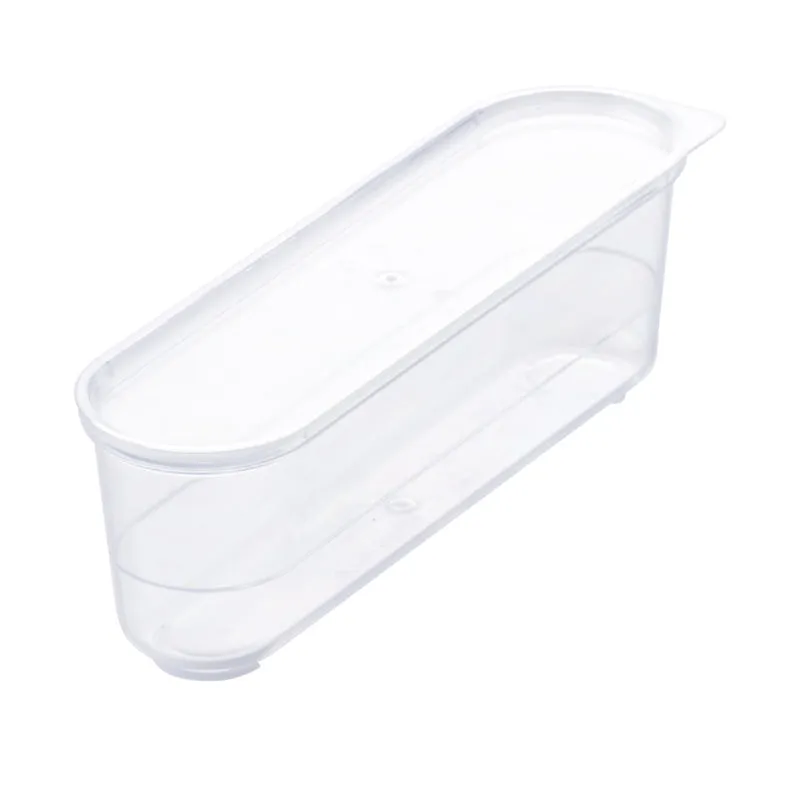 VASITO PLÁSTICO TRANSPARENTE ECLAIR 137X37 H41 MM CAP.1