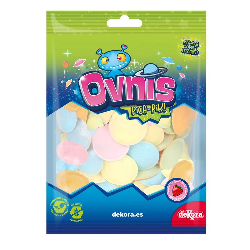 OVNIS OBLEA RELLENOS CON PICA PICA 39GR