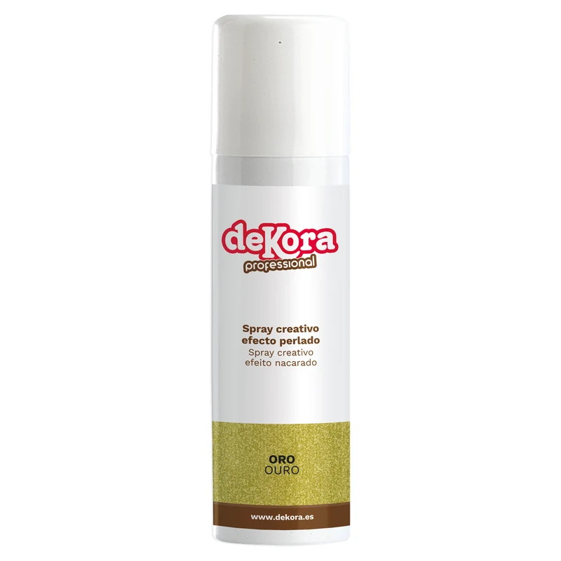 SPRAY ORO EFECTO PERLADO 250ML SIN E171