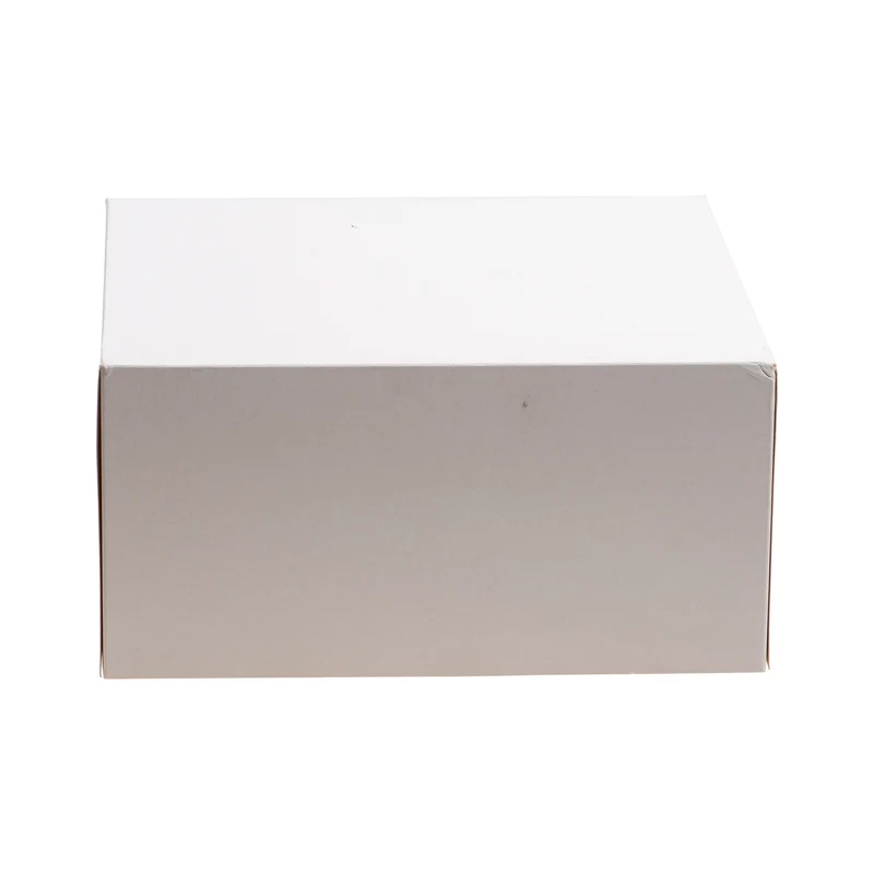 CAJA TARTA BLANCA CARTÓN 23X23X13CM