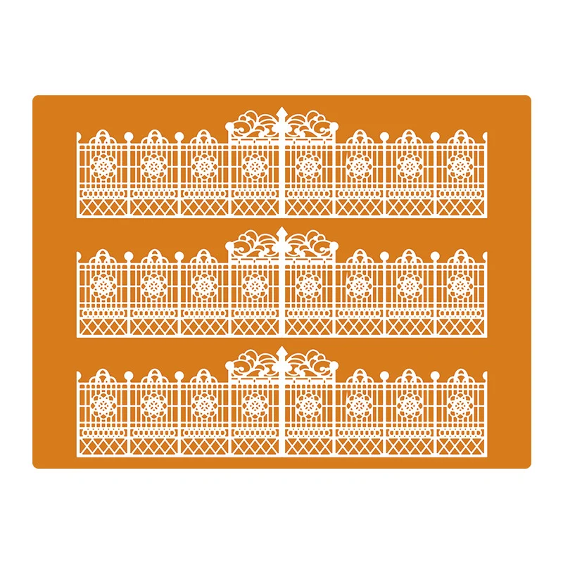 PLANTILLA PARA SWEET LACE CASTILLO 30X40CM.