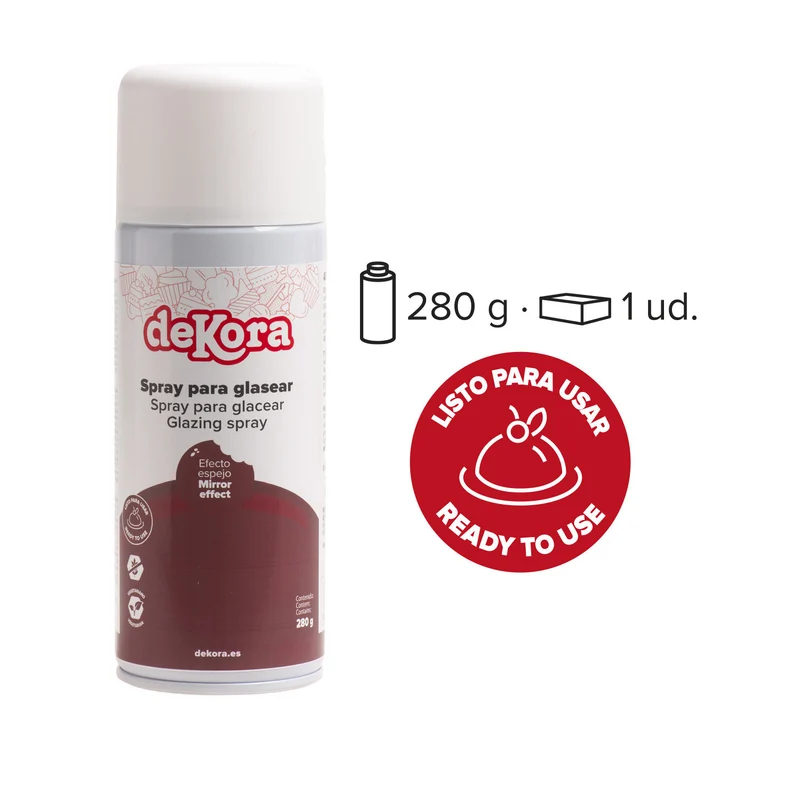SPRAY GLAZE MARRÓN CHOCOLATE 280G