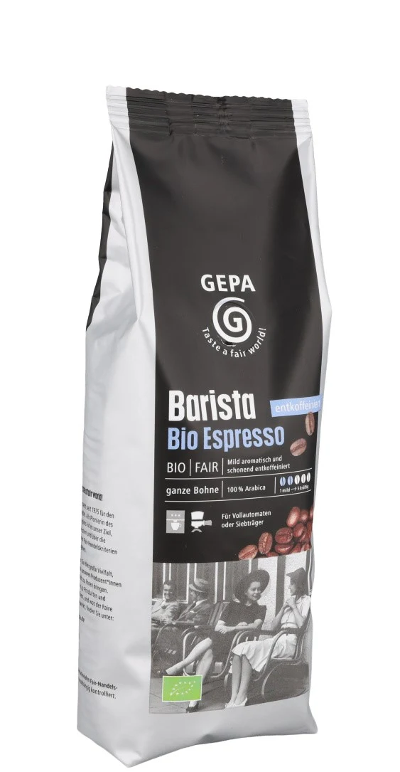 GEPA Espresso Bio Italiano Decaffeinato