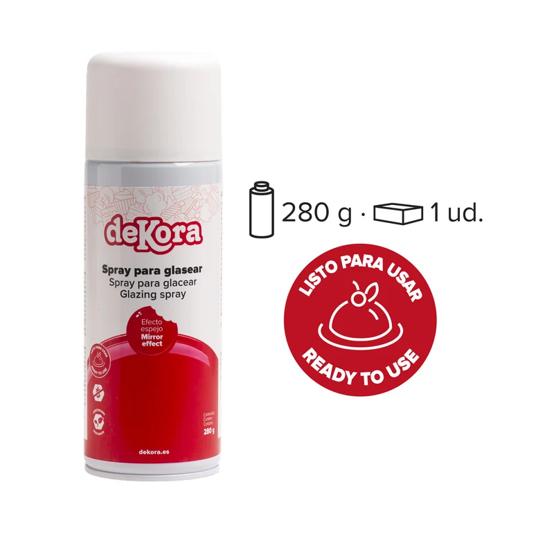 SPRAY GLAZE ROJO 280G