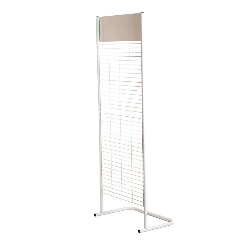EXPOSITOR METÁLICO DE SUELO CON REJILLA 580X350X1650MM