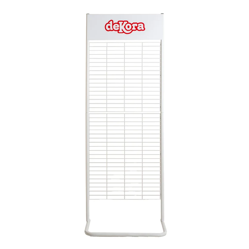 EXPOSITOR METÁLICO DE SUELO CON REJILLA 580X350X1650MM