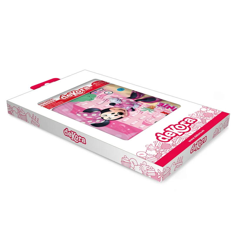LÁMINA COMESTIBLE TARTA MINNIE MOUSE A5 14,8X21CM