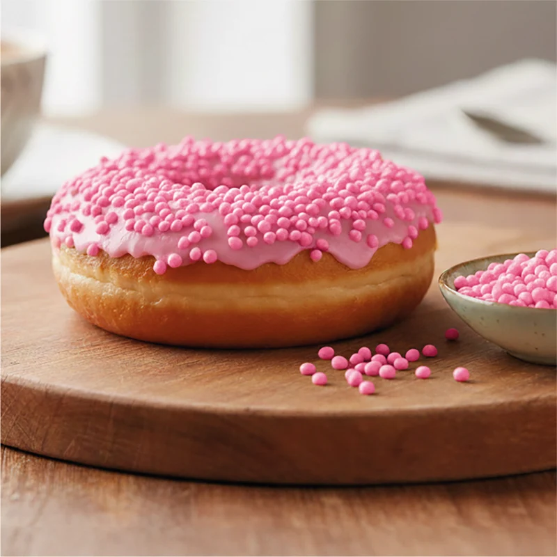 DECORACIÓN DE AZÚCAR DEKOCRUNCHIES SABOR FRESA 100G