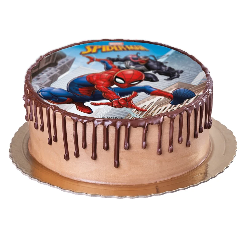 DISCO COMESTIBLE TARTA SPIDER-MAN ZERO 15,5CM