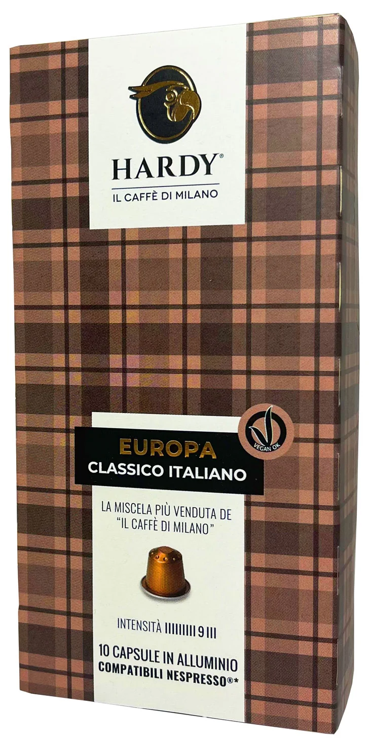 HARDY Europa capsule Compatibili Nespresso®*