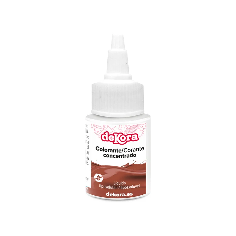 COLORANTE CONCENTRADO LIQUIDO MARRÓN 30ML