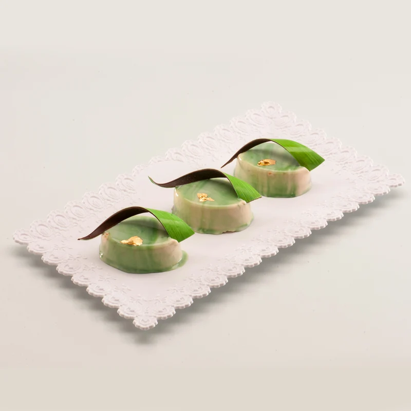 ESPIRAL TWIST VERDE CHOCOLATE NEGRO 8.4X3CM