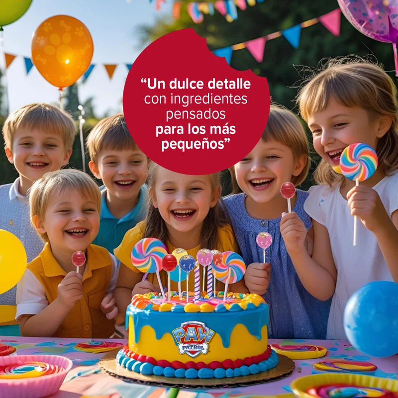 CARAMELO CON PALO SABORES SURT. PAW PATROL 12GR