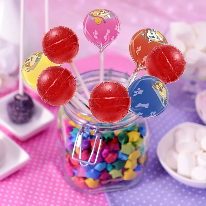 CARAMELO CON PALO SABORES SURT. PAW PATROL 12GR