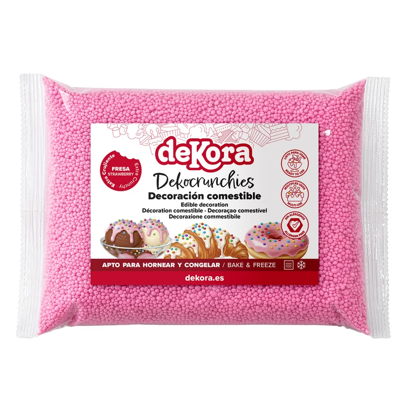 DEKOCRUNCHIES SABOR FRESA 1KG