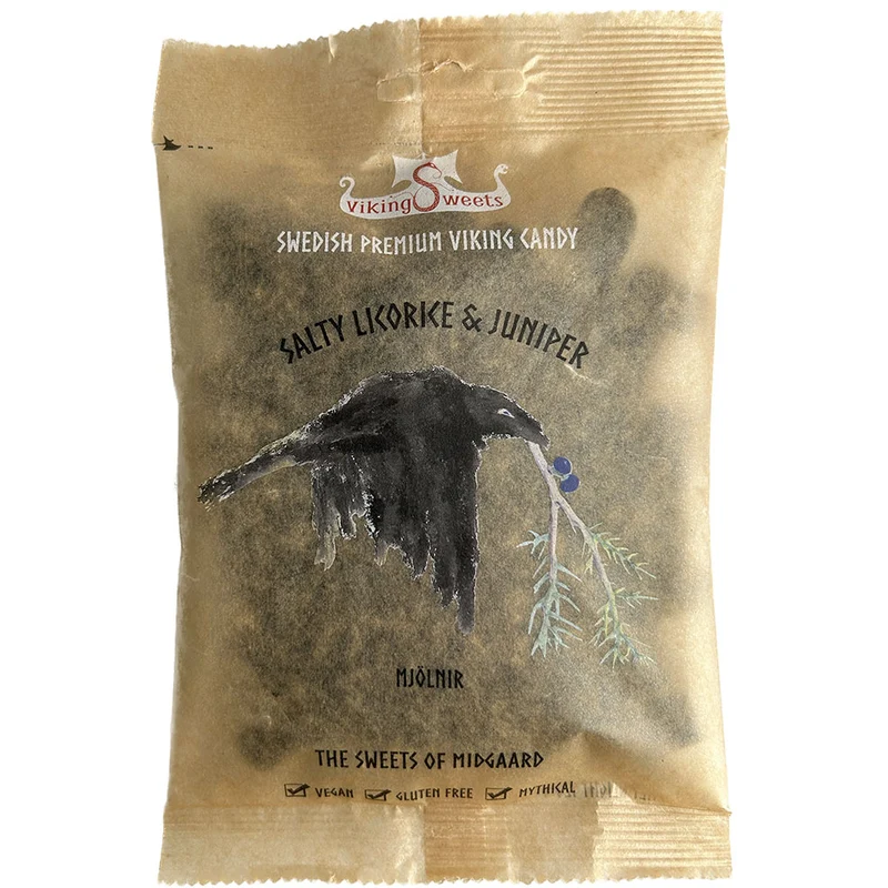 Viking Sweets Liquirizia Salata al Ginepro