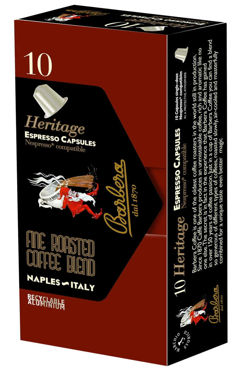 Barbera Heritage Capsule compatibili Nespresso®*