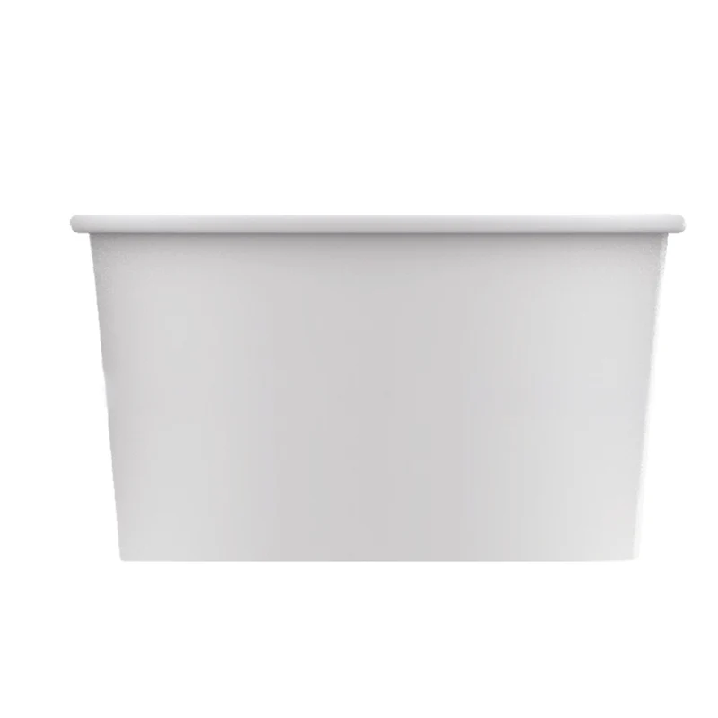 TARRINAS PAPEL PARA HELADO 6,8X5,7XH4CM - 80 CC - 250 UD
