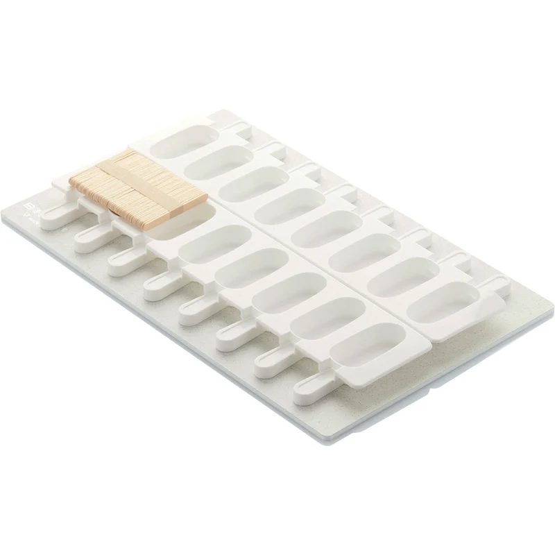 MOLDE HELADO CLÁSICO MINI - 2 MOLDES DE 390x118MM Y 50 PALOS