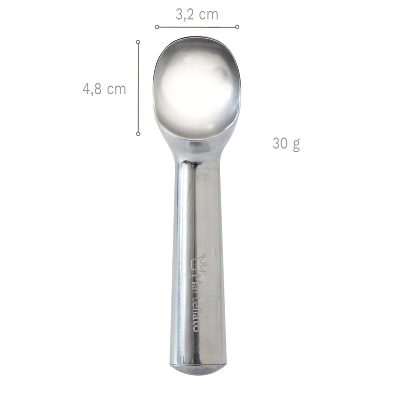 CUCHARA PARA HELADO3,2 x 4,8 CM - CAPACIDAD 30 GR