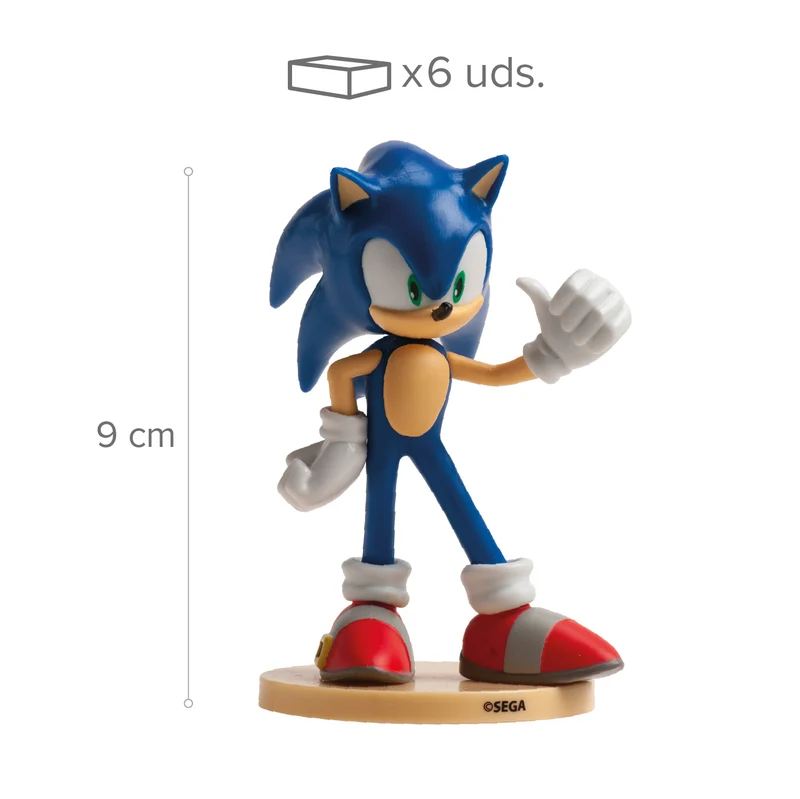 SET PVC SONIC 9CM