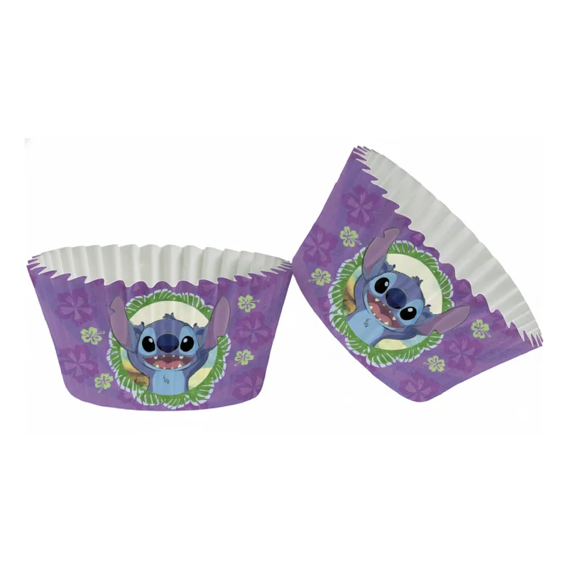 BLISTER 25 CAPSULAS CUPCAKE STITCH Ø 5CM H 3CM