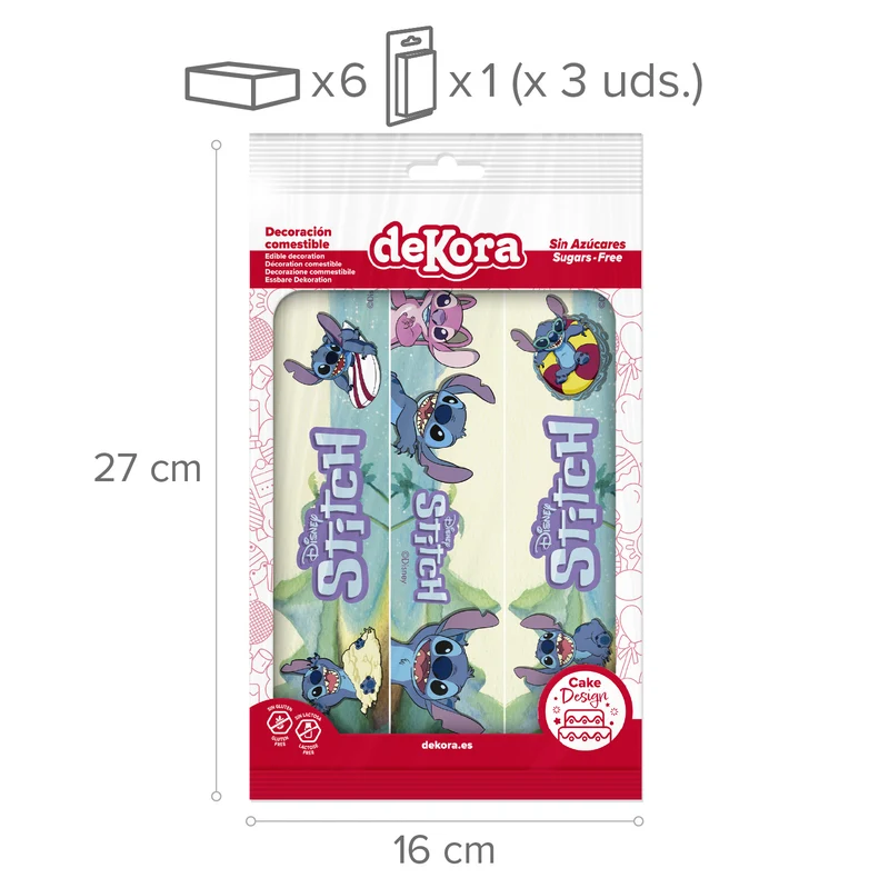 RIBBONS STITCH Y ANGEL PAPEL COMESTIBLE A5 14,8X21CM